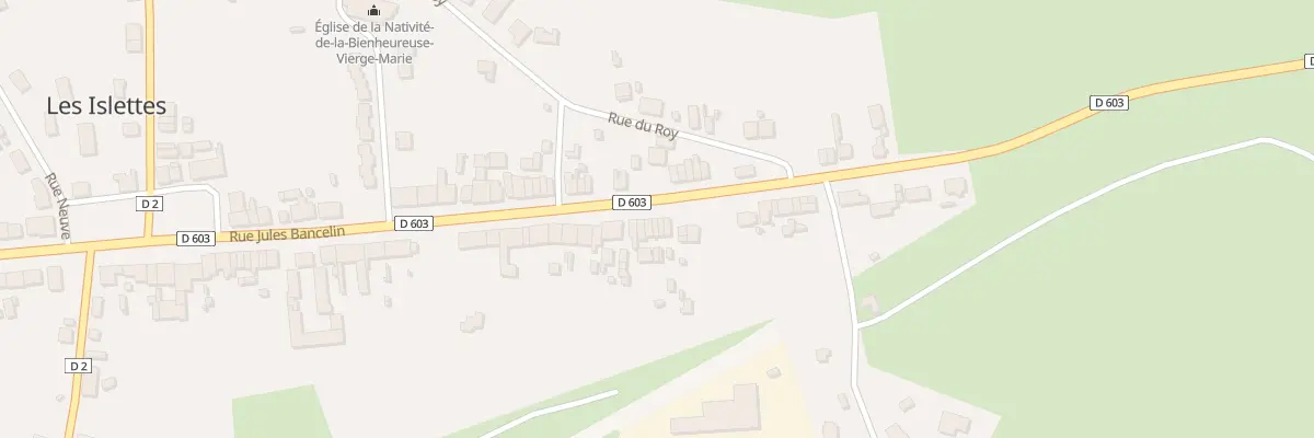 Plan du 100 Rue Jules Bancelin aux Islettes