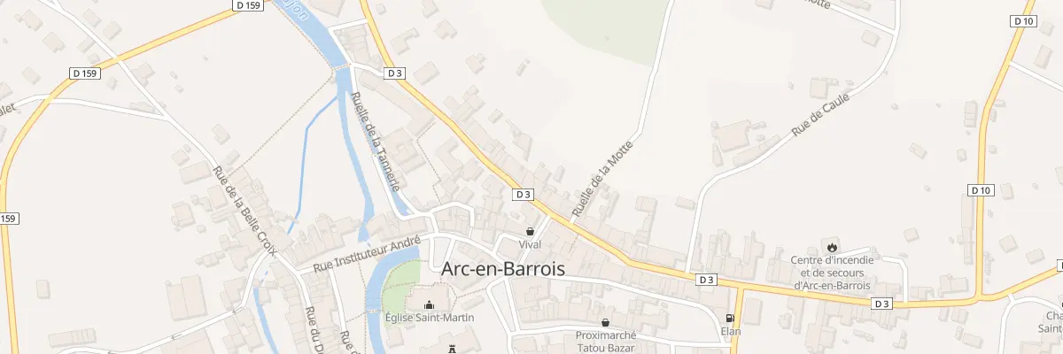Plan du 29 Rue Anatole Gabeur à Arc-en-Barrois