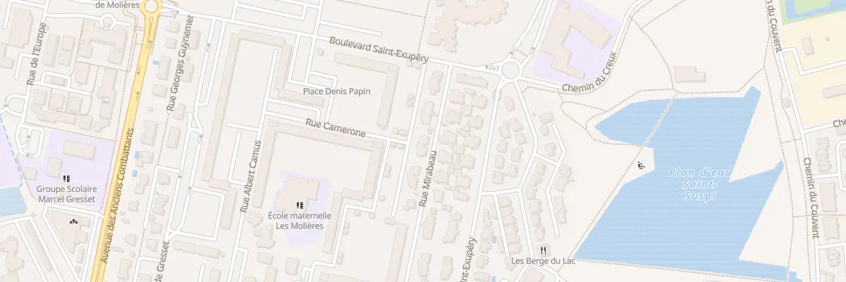 Plan du 24 Rue du Docteur Schweitzer à Miramas