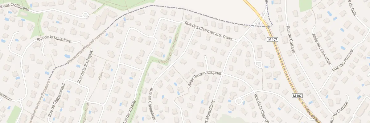 Plan du 16 Rue En Chivalières à Talant