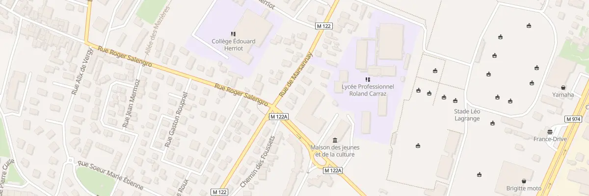 Plan du 43 Rue de Marsannay à Chenôve