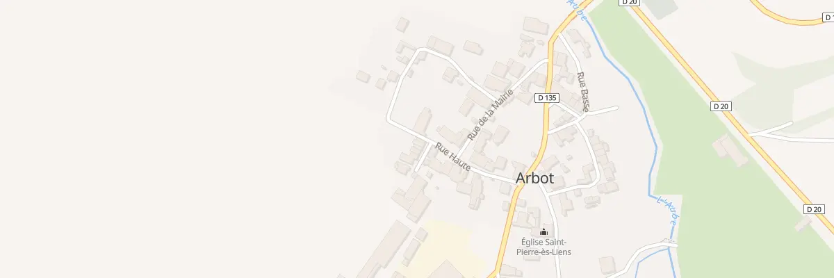 Plan du 1 Imp des Rocailles à Arbot