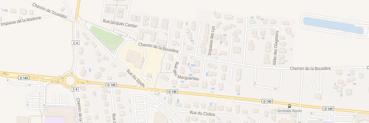 Plan du 1 Rue des Marguerites à Saint-Pierre-de-Chandieu
