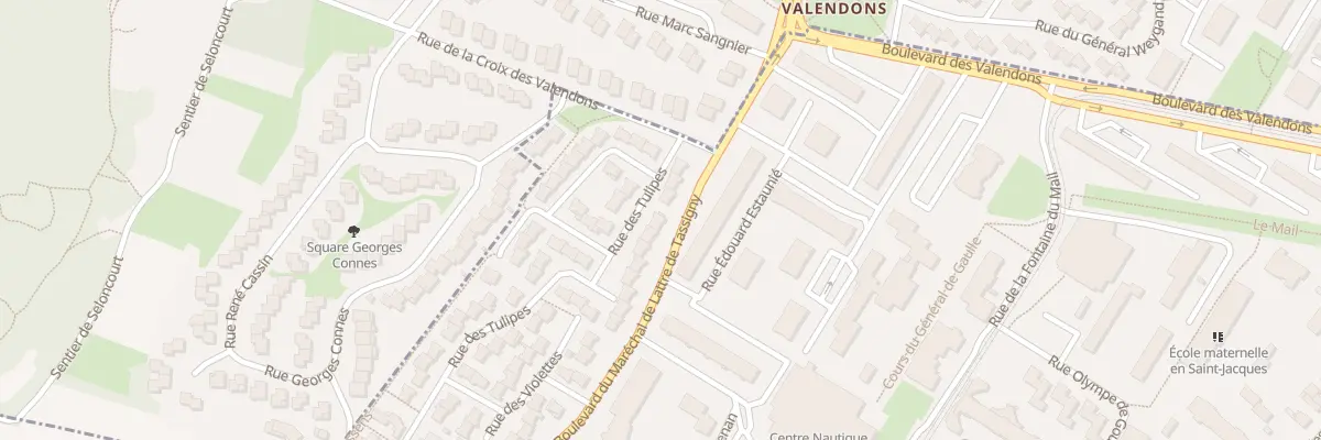 Plan du 7 Rue des Tulipes à Chenôve