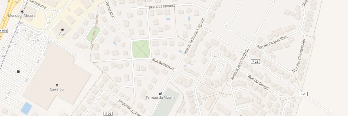 Plan du 5 Rue Bellecroix à Perrigny-lès-Dijon