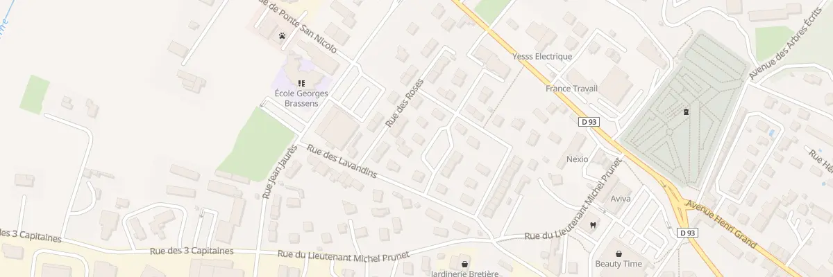 Plan du 5 Pl des Tilleuls à Crest