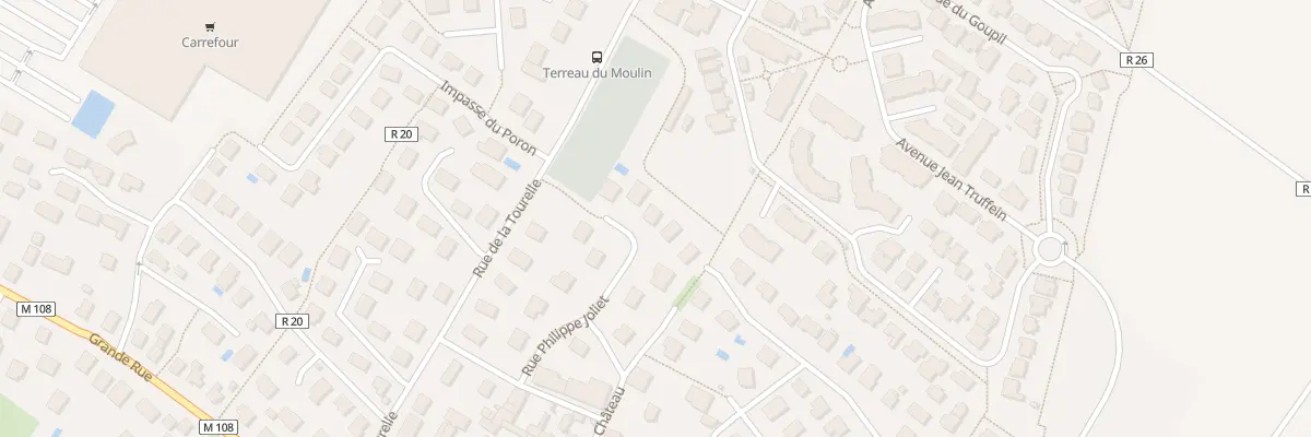 Plan du 16 Rue Philippe Joliet à Perrigny-lès-Dijon