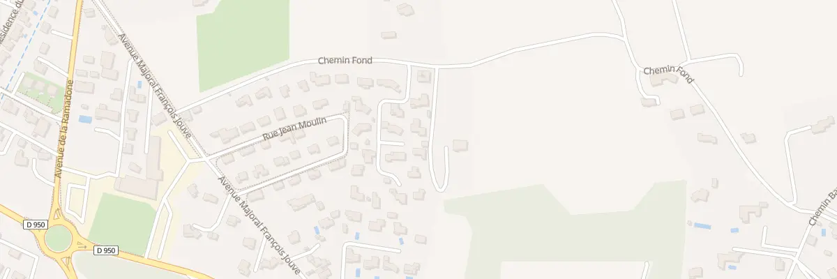 Plan du 292 Che Fond à Loriol-du-Comtat