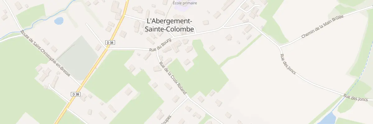 Plan du 19 Rue du Bourg à L’Abergement-Sainte-Colombe