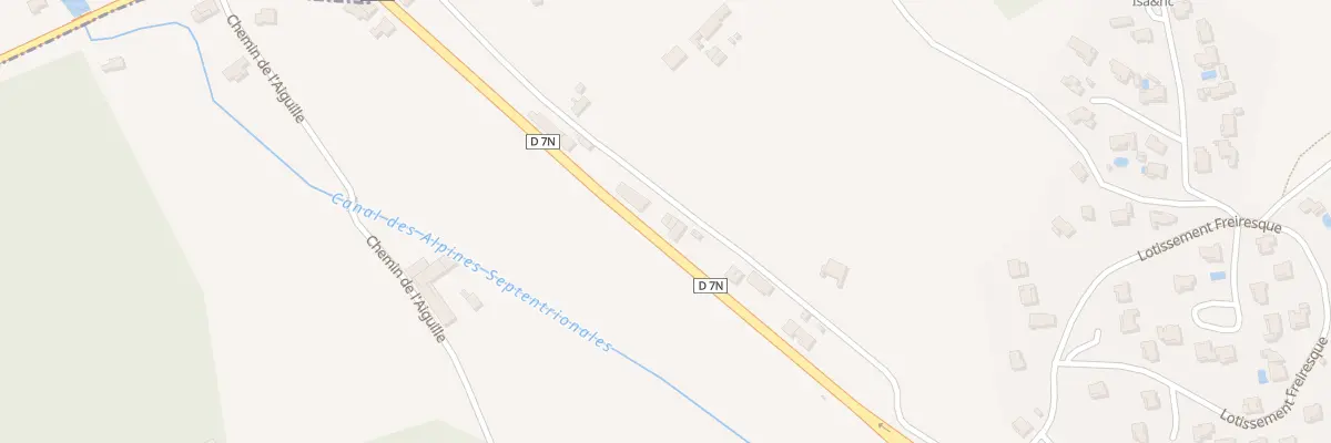 Plan du 5537 N 7 Route de Plan d’Orgon à Orgon