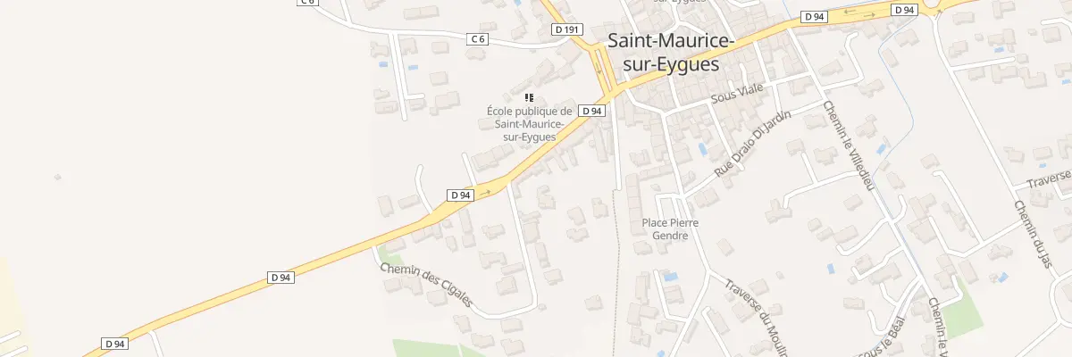 Plan du 5132 Le Village à Saint-Maurice-sur-Eygues
