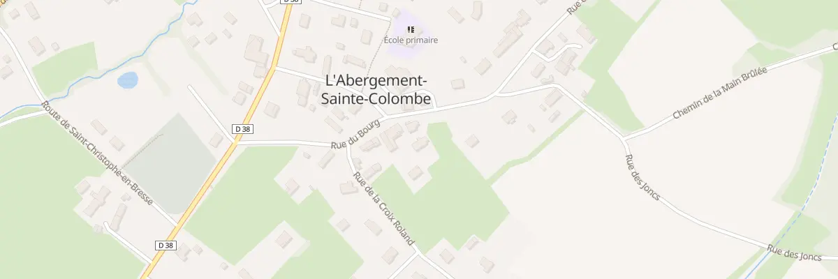 Plan du 17 Rue du Bourg à L’Abergement-Sainte-Colombe