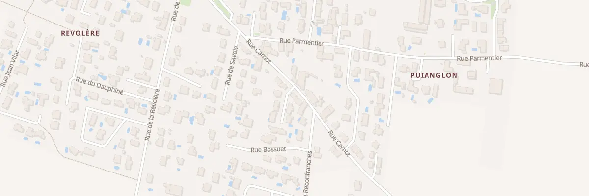 Plan du 54 Rue Carnot à Genas
