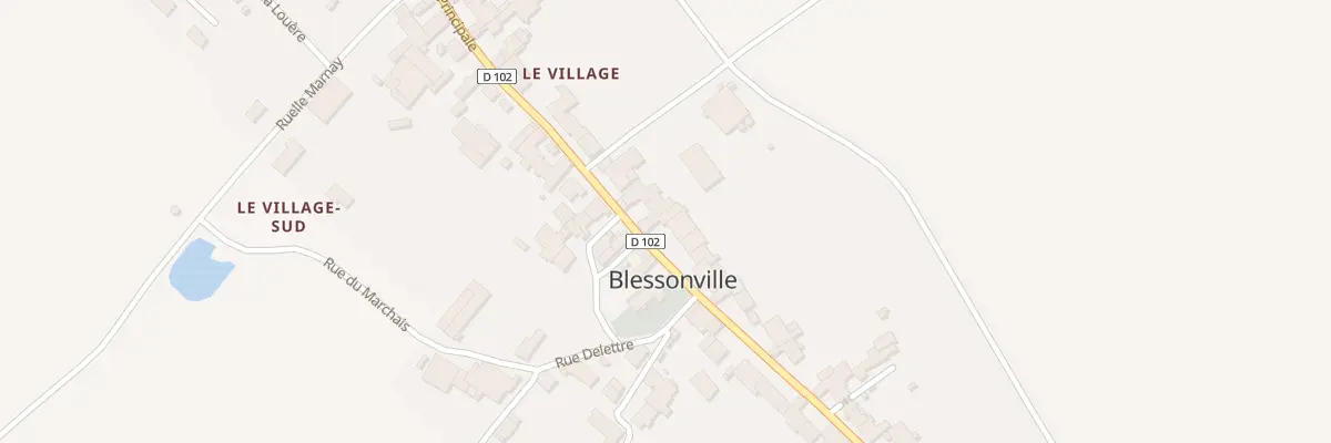 Plan du 35 Rue Principale à Blessonville
