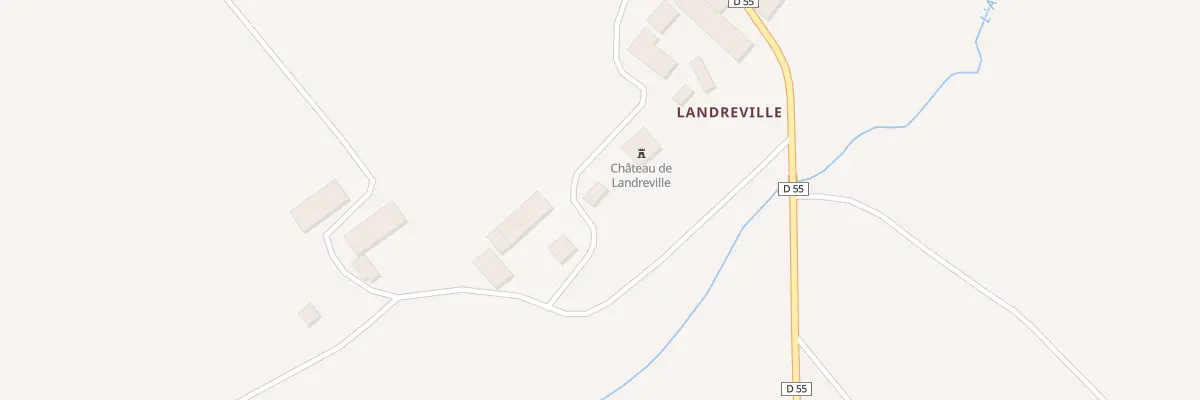 Plan du 5048 Ham de Landreville à Bayonville