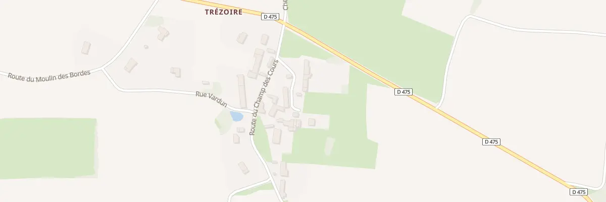 Plan du 60 Rte du Champ des Cours à Simandre