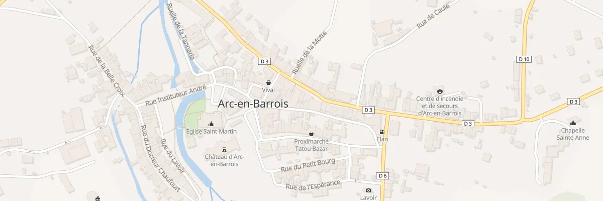 Plan du 42 Rue Anatole Gabeur à Arc-en-Barrois