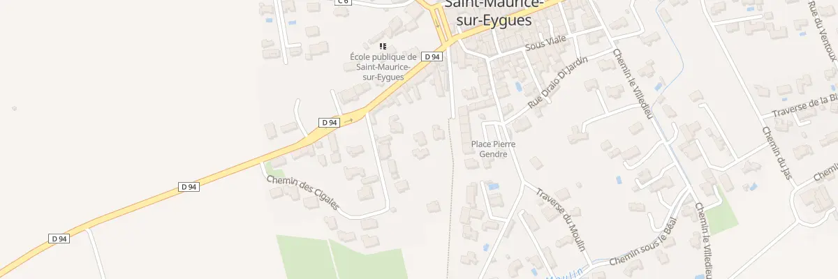 Plan du 85 Chem des Cigales à Saint-Maurice-sur-Eygues