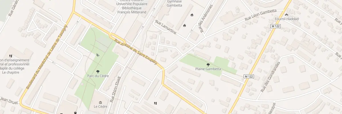 Plan du 31 Rue Léon Gambetta à Chenôve