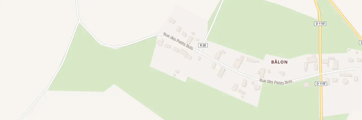 Plan du 21 Rue des Petits Bois à Gerland