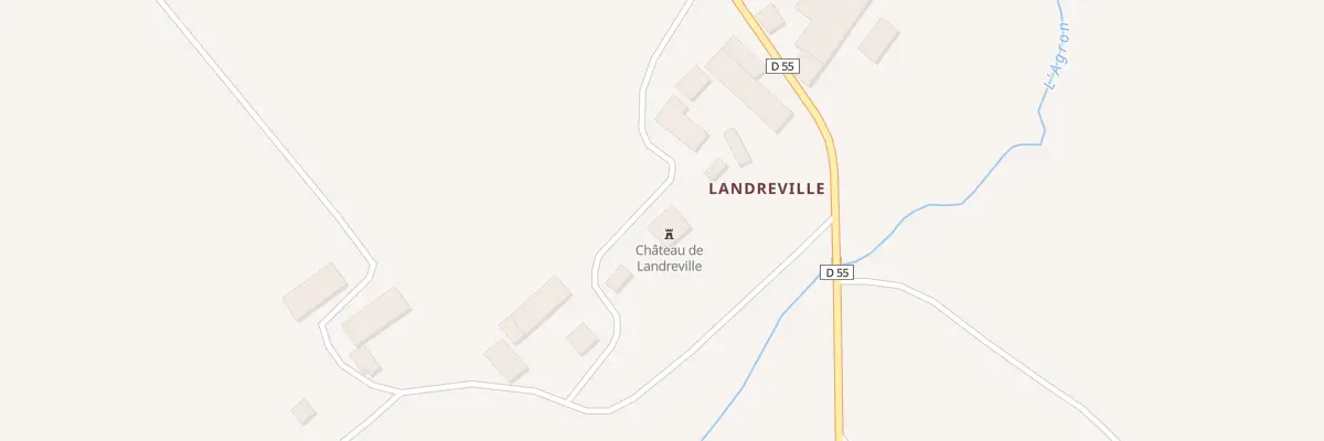 Plan du 5047 Cht de Landreville à Bayonville