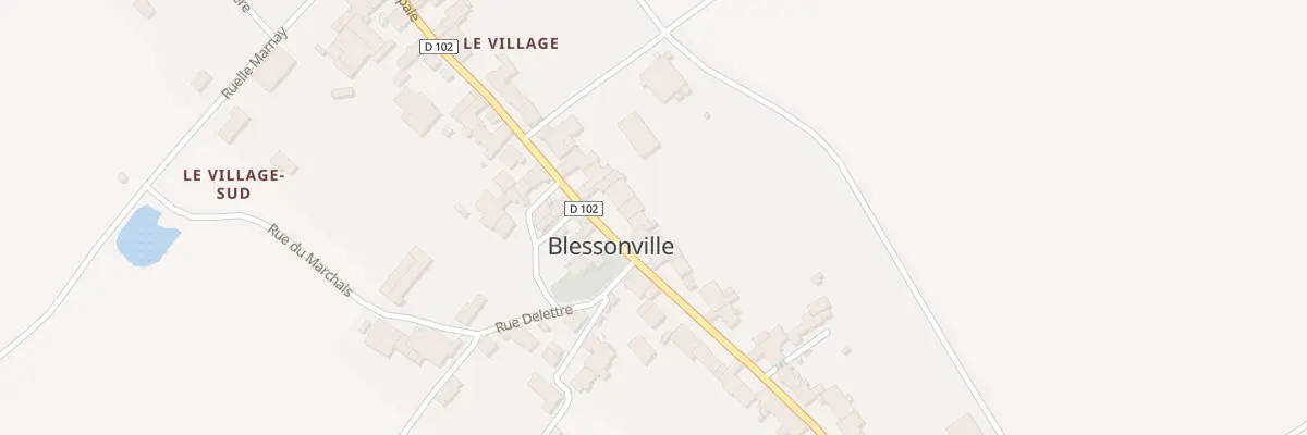 Plan du 39 Rue Principale à Blessonville
