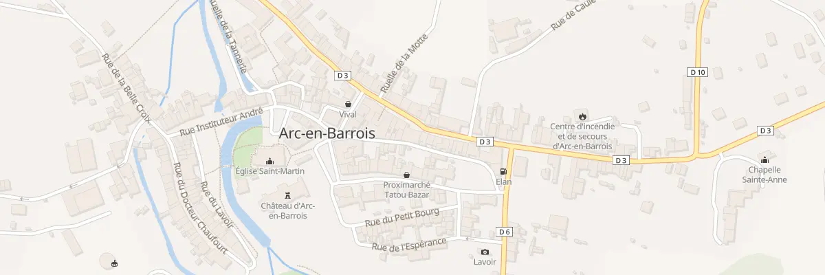 Plan du 46 Rue Anatole Gabeur à Arc-en-Barrois