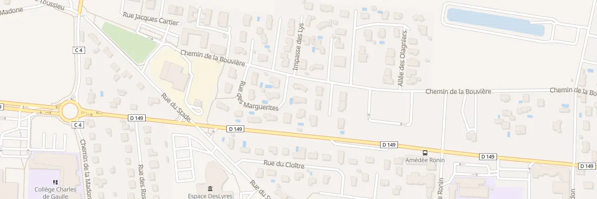 Plan du 18 Rue des Marguerites à Saint-Pierre-de-Chandieu