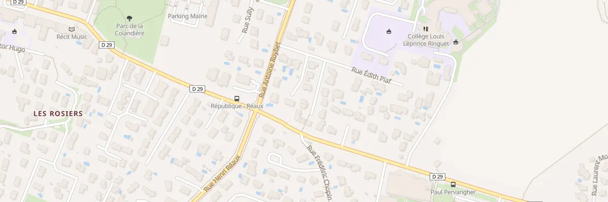 Plan du 8 Rue Marcel Cerdan à Genas