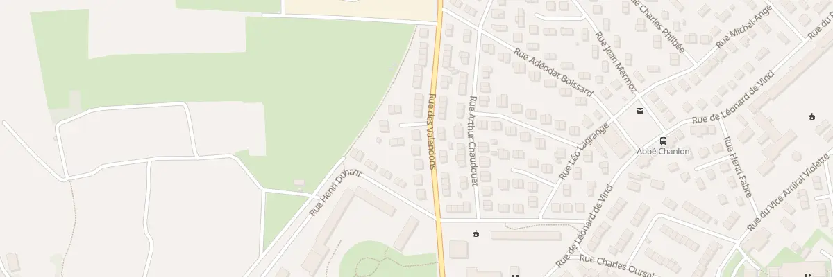 Plan du 48 Rue des Valendons à Dijon
