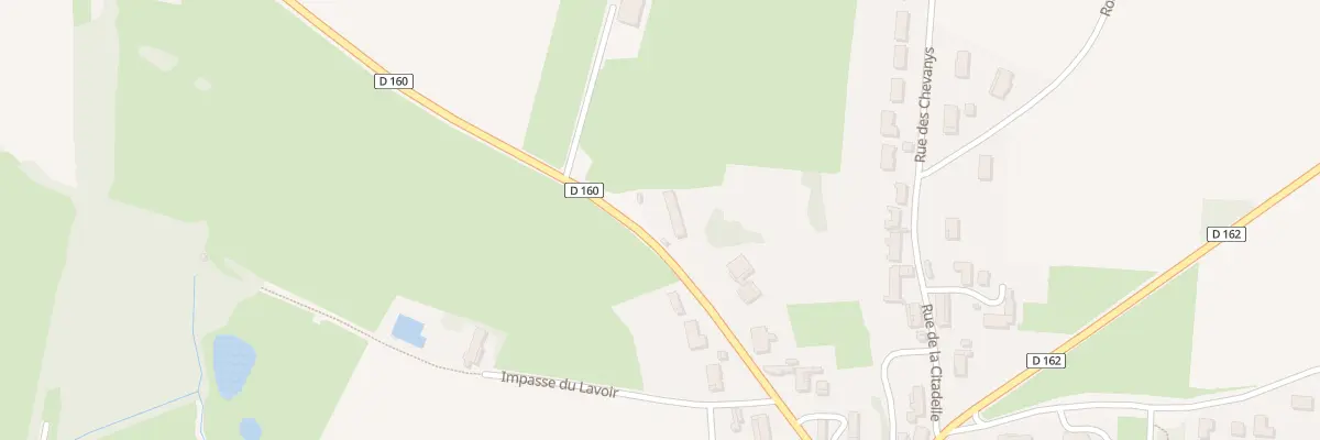 Plan du 16 Rte de Saint-germain à Baudrières