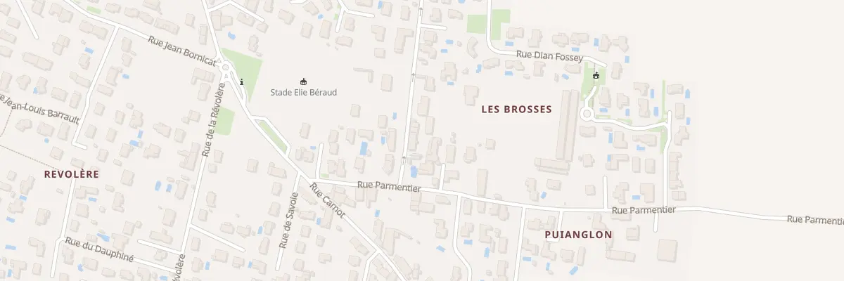 Plan du 2 Che de Cadou à Genas