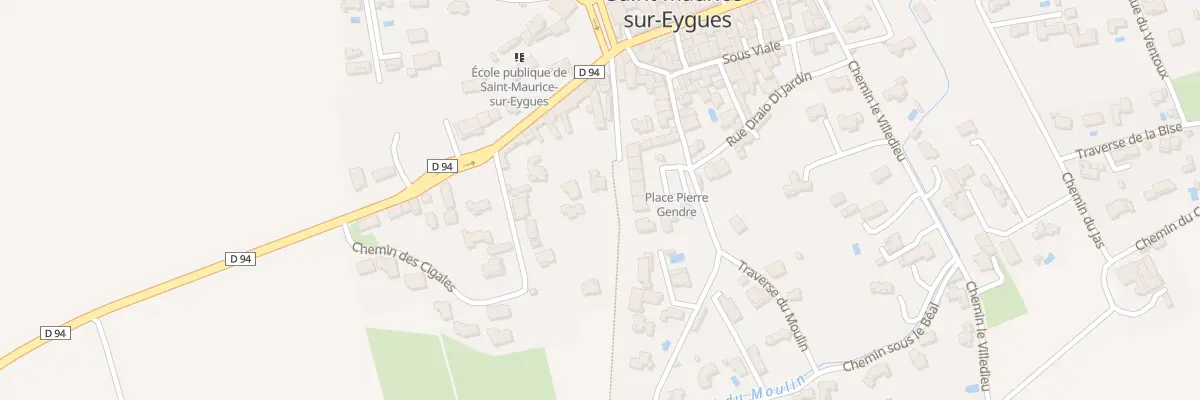 Plan du 5361 Le Village à Saint-Maurice-sur-Eygues