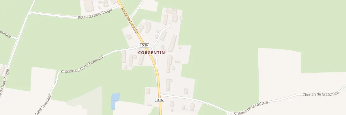 Plan du 1175 Rte de Béréziat à Saint-Étienne-sur-Reyssouze