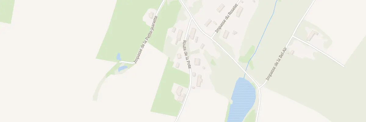 Plan du 4 Rte de la Pote à Baudrières