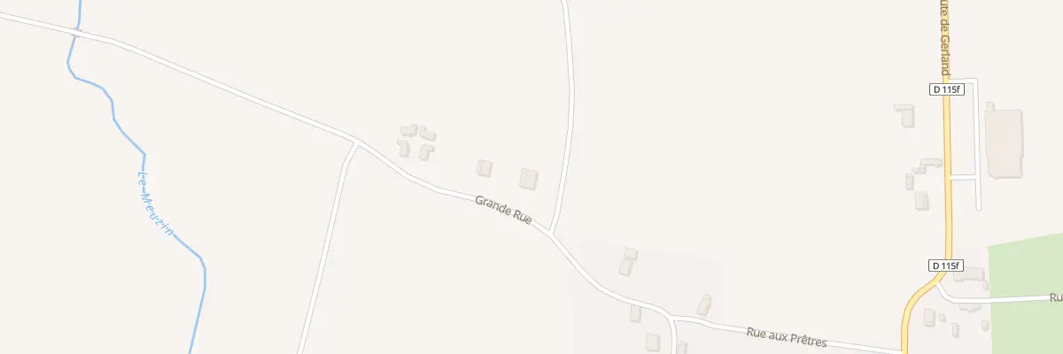 Plan du 7 Gr Grande Rue à Argilly
