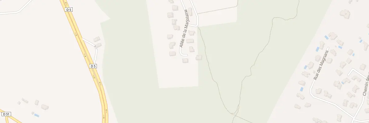 Plan du 12 All de la Marjolaine à Saint-Mitre-les-Remparts