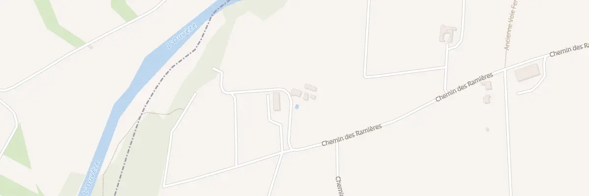 Plan du 5170 Les Crozes à Séguret