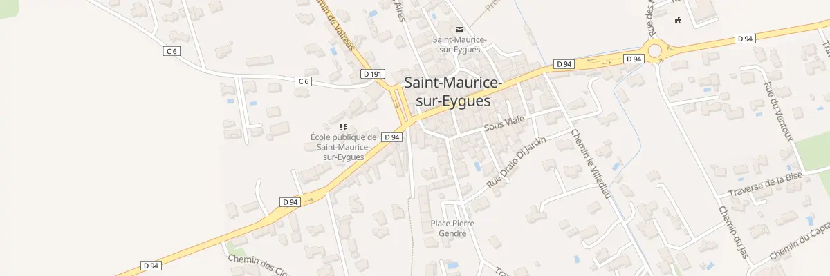 Plan du 5123 Le Village à Saint-Maurice-sur-Eygues