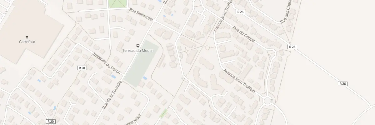 Plan du 5 Rue Christian Marvillet à Perrigny-lès-Dijon