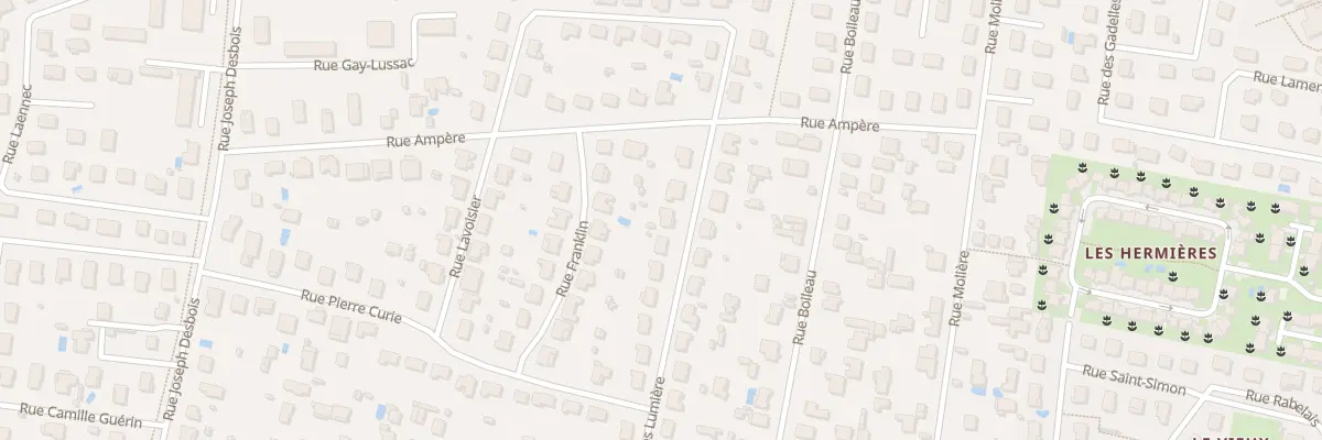 Plan du 6 Rue des Frères Lumière à Meyzieu