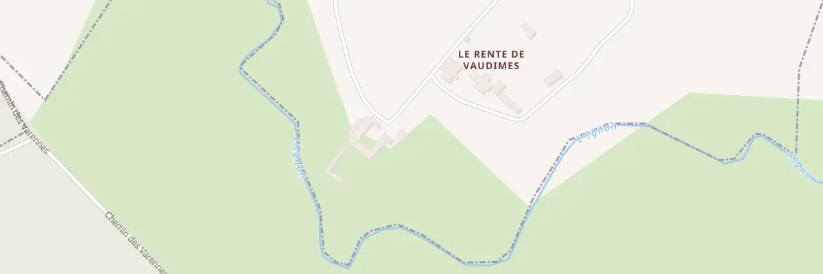 Plan du 7 Rente de Vaudimes à Saulx-le-Duc