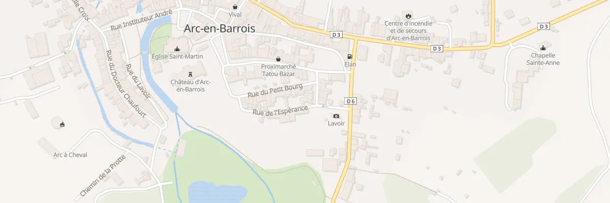 Plan du 5 Rue de l’Esperance à Arc-en-Barrois