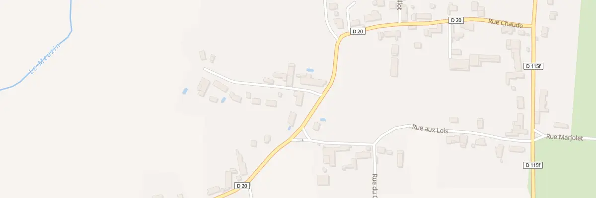 Plan du 1 Rue Verpillet à Argilly