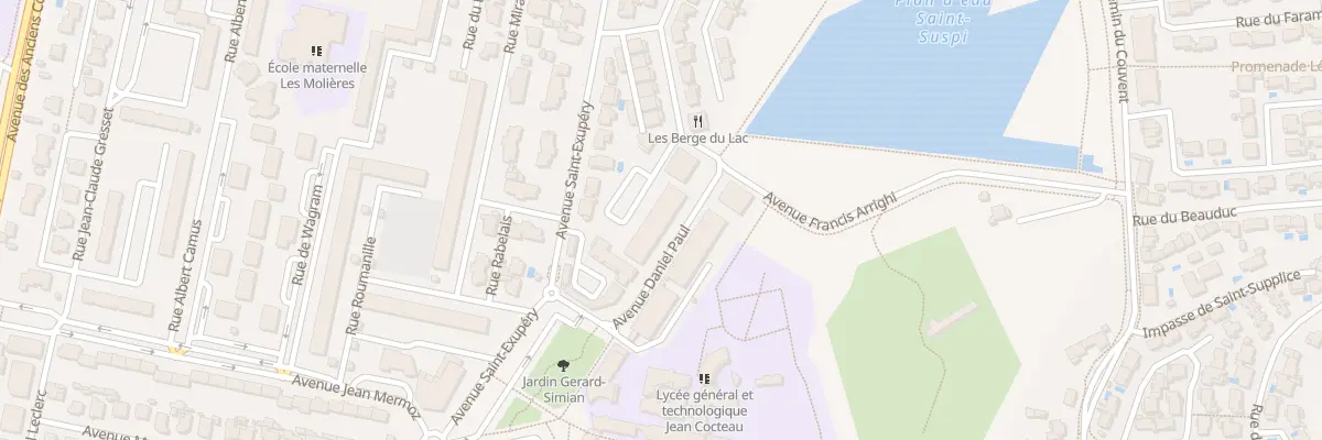 Plan du 9024 Av Daniel Paul à Miramas
