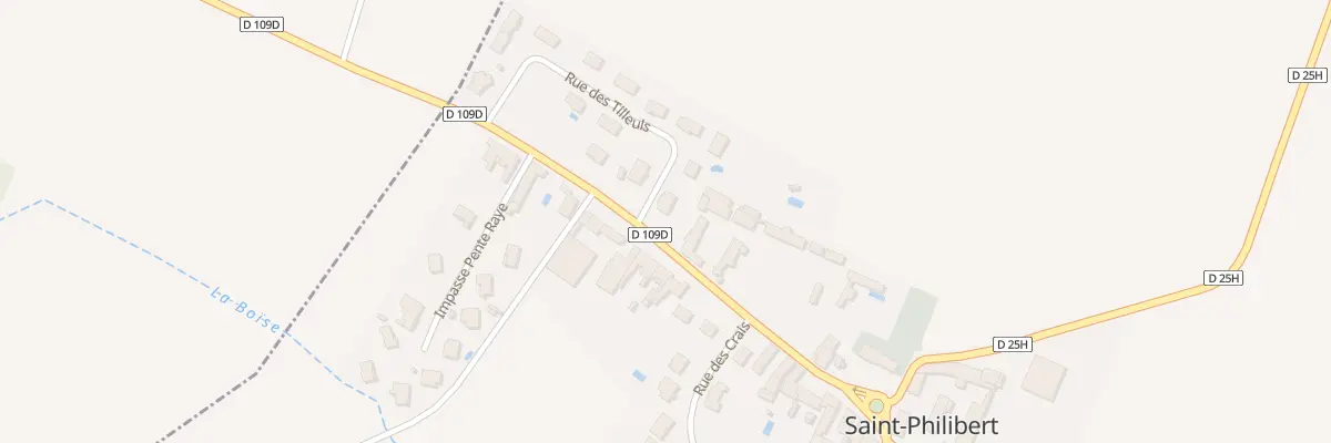 Plan du 2A Rue des Tilleuls à Saint-Philibert