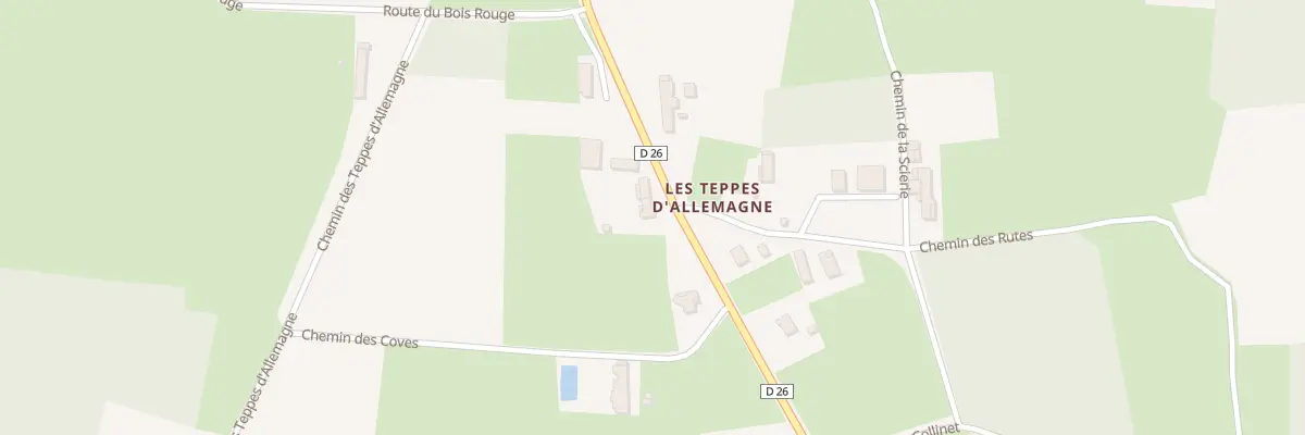 Plan du 1662 Rte de Béréziat à Saint-Étienne-sur-Reyssouze