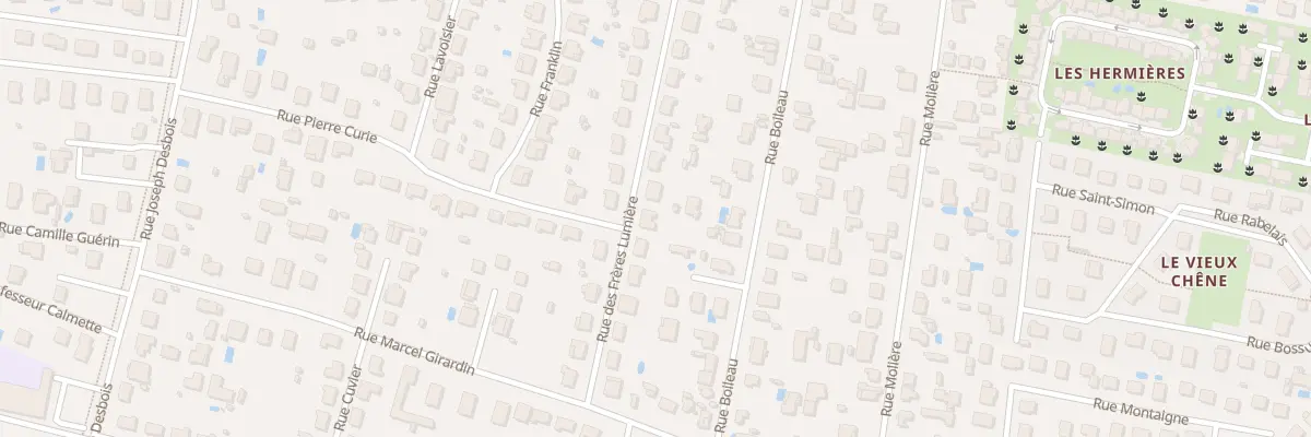 Plan du 19 Rue des Frères Lumière à Meyzieu