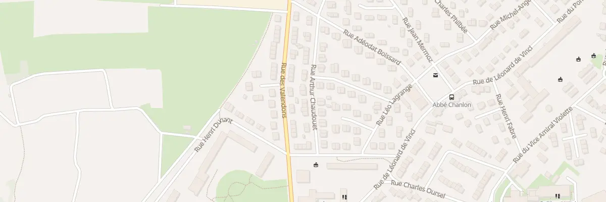 Plan du 26 Rue Arthur Chaudouet à Dijon