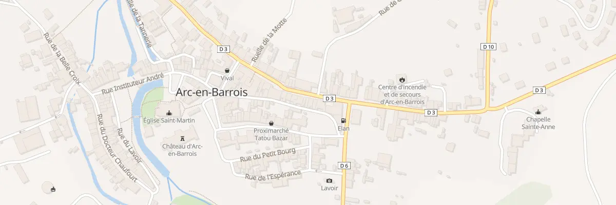 Plan du 58 Rue Anatole Gabeur à Arc-en-Barrois